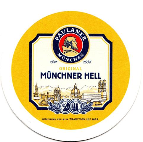 mnchen m-by paulaner original 3a (rund215-u hellbier tradition)